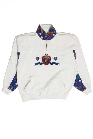 Vintage Line Up Quarter Zip Sweatshirt - image 1