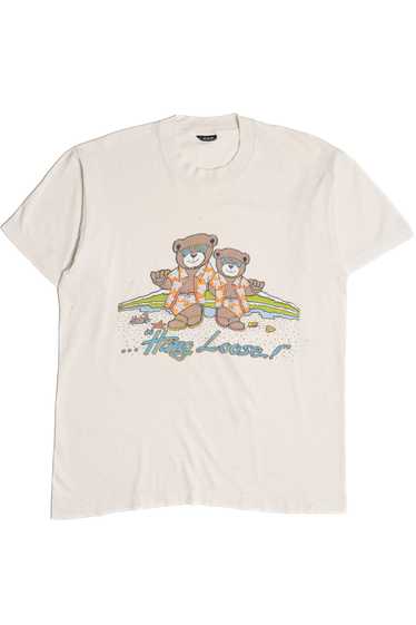 Vintage "Hang Loose" Beach Bears T-Shirt - image 1