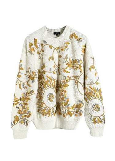 Product Details Chanel Cream Embroidered Jumper