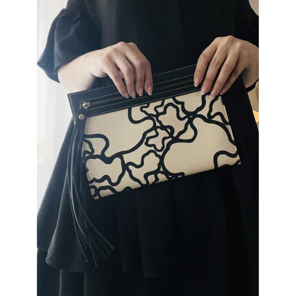 Tous Leather clutch bag - image 4