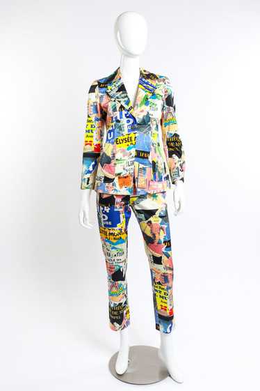 CHRISTIAN LACROIX Pop Art Pant Suit