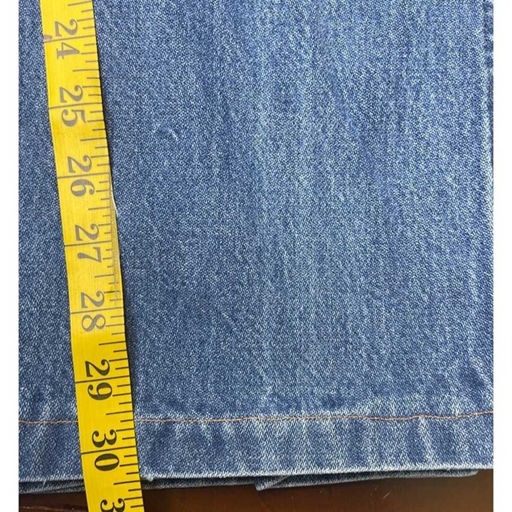 Vintage Wrangler 936Den Blue Jeans Mens 36x34 (34… - image 10