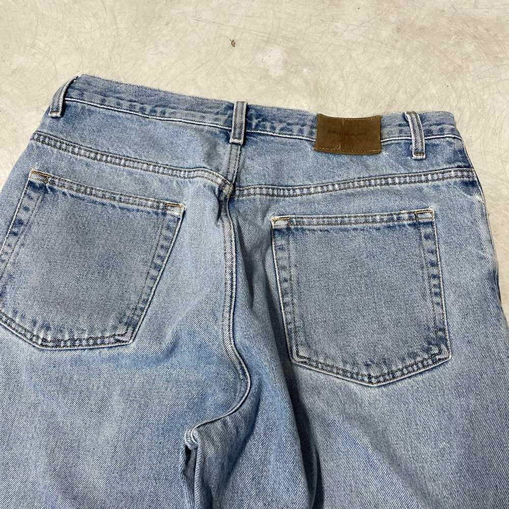 90s Vintage Calvin Klein Denim baggy Jeans - image 5