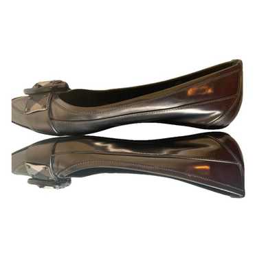 Burberry Patent leather flats