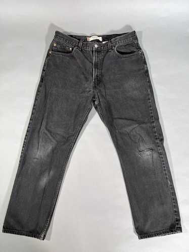 Levi's Y2K Black Faded Baggy Levi’s 505 Jeans