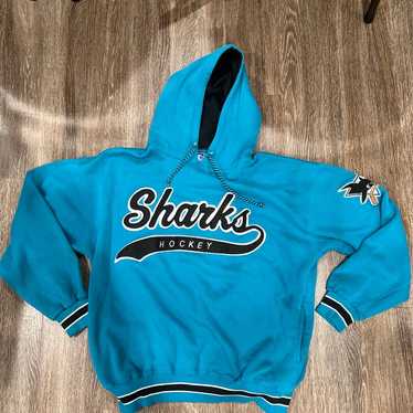 Starter Vintage San Jose Sharks Hooded Sweatshirt