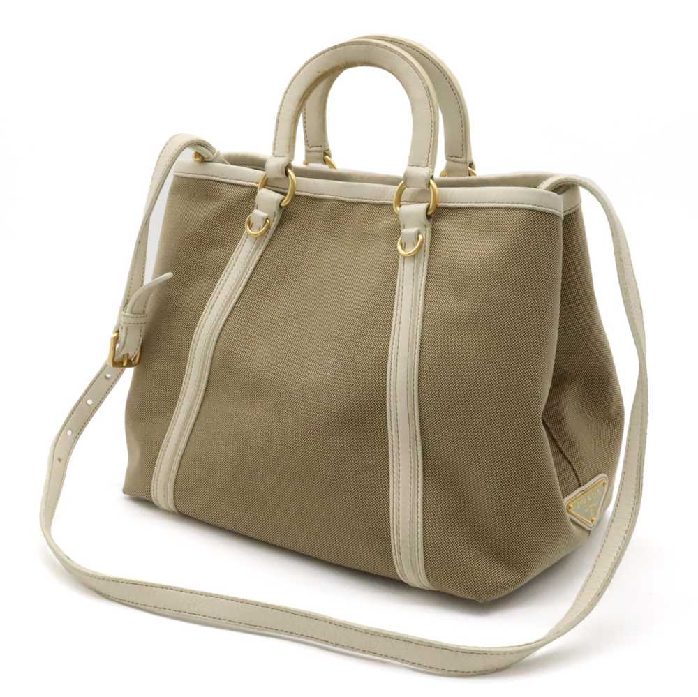 [Japan Used Bag] Bag Prada Logo Jacquard Ribbon T… - image 2