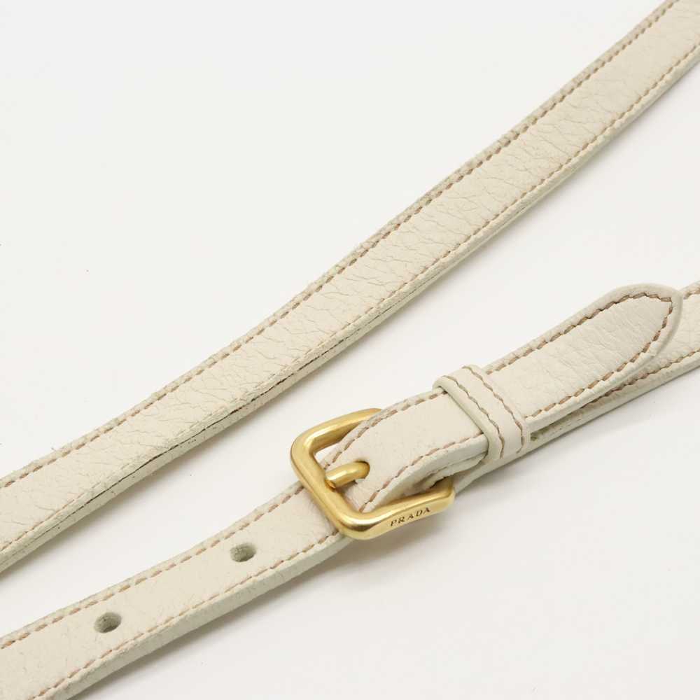 [Japan Used Bag] Bag Prada Logo Jacquard Ribbon T… - image 7