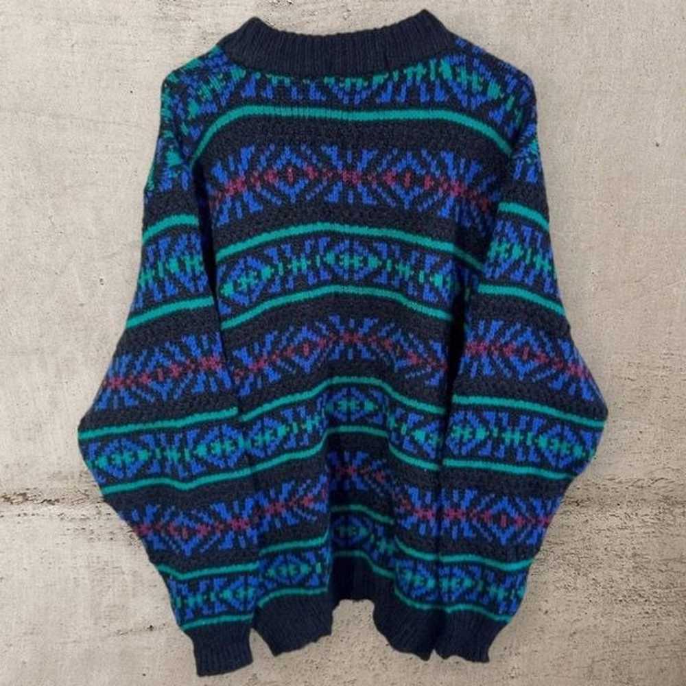 Mens True 90s Style Grandpa Sweater Size XL - image 2