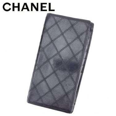 [Japan Used Wallet] Rakuten Superchanel Bifold Bi… - image 1