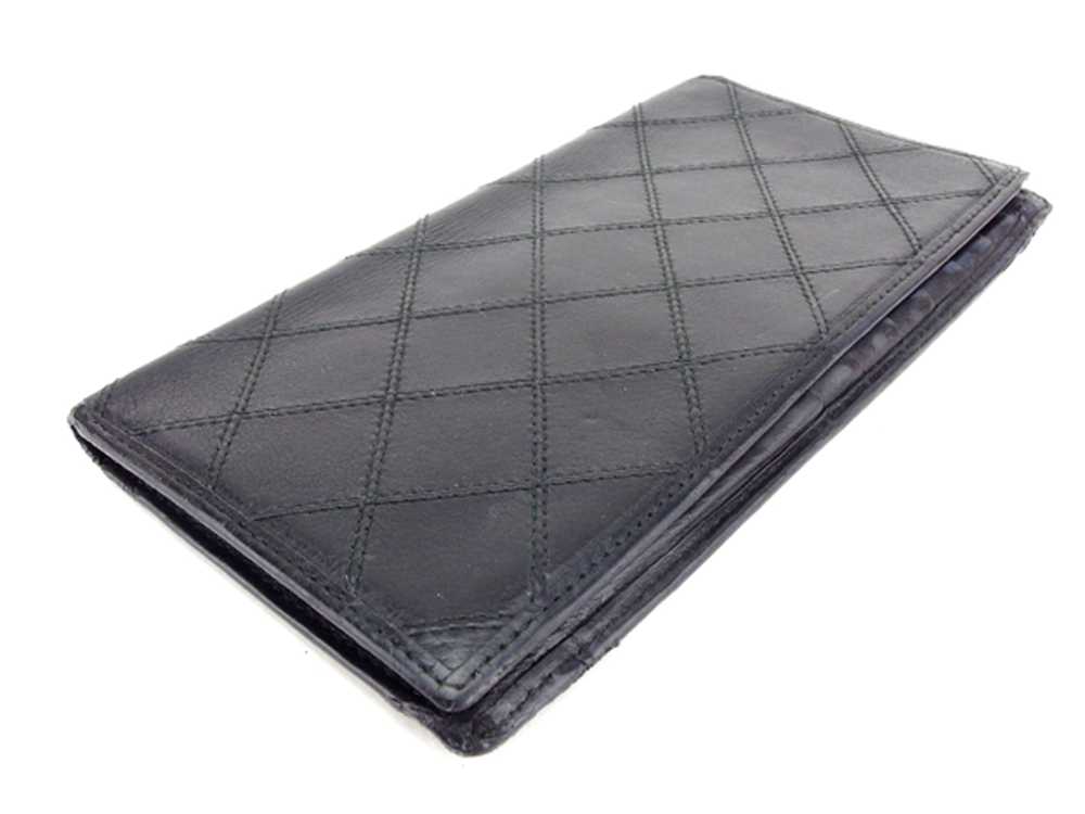 [Japan Used Wallet] Rakuten Superchanel Bifold Bi… - image 3