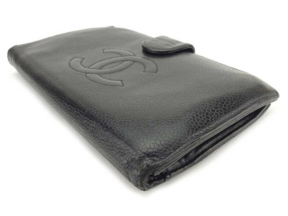 Rakuten Superchanel Gama-Mouth Wallet Long Caviar… - image 3