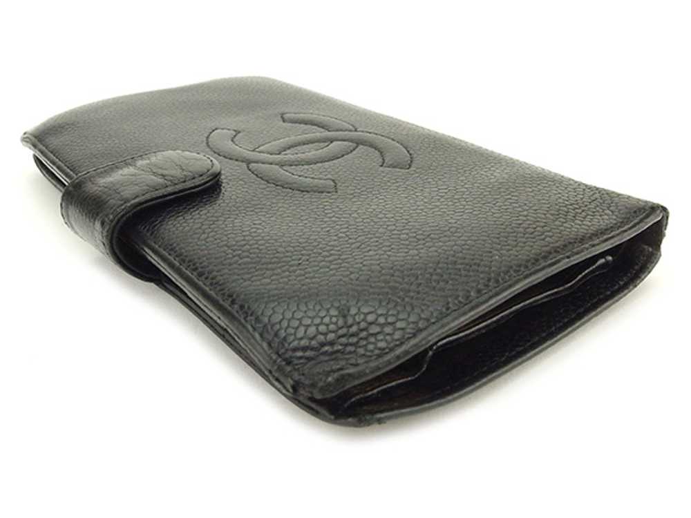 Rakuten Superchanel Gama-Mouth Wallet Long Caviar… - image 4