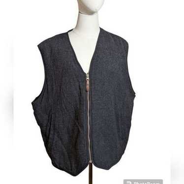 Woolrich Vintage Gray Lined Vest