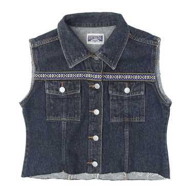 Ladies Nevada Sleeveless Denim Top - image 1