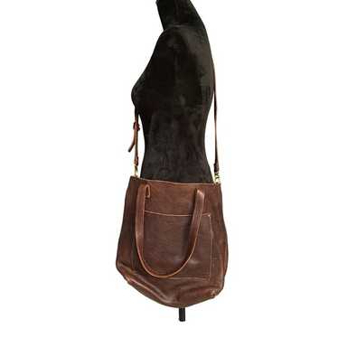 The Portland Leather Company brown crossbody large