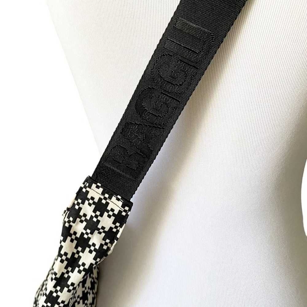 Baggu Medium Crescent Bag in Black & White Pixel … - image 4