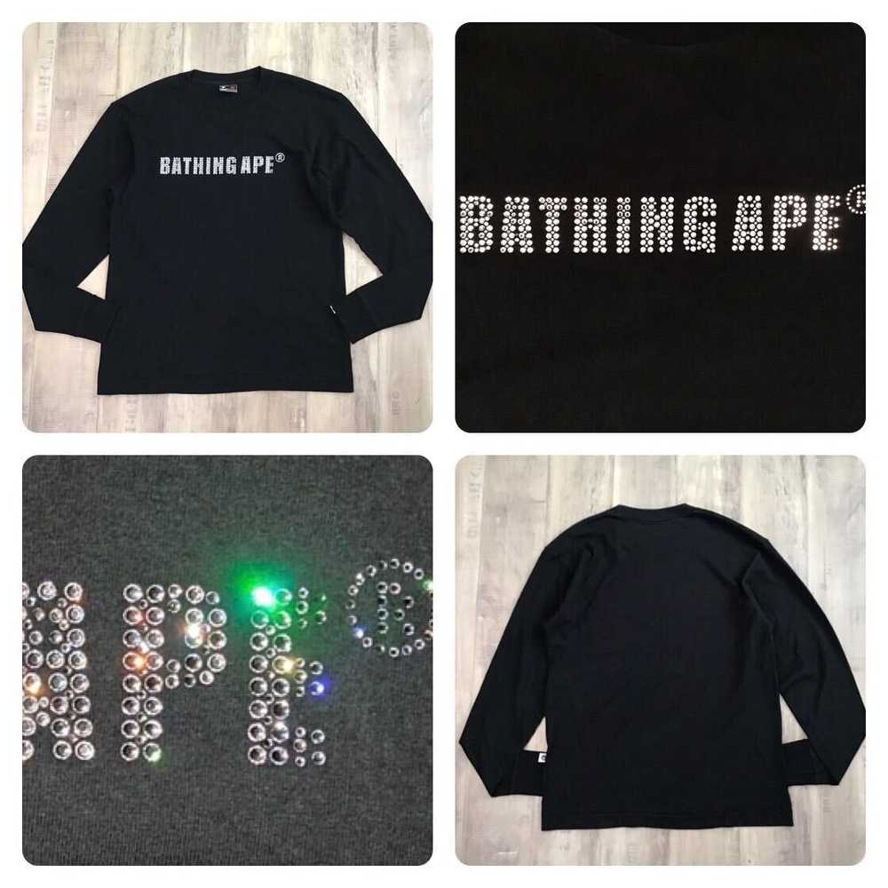 Bape × Nigo × Swarovski Swarovski BAPE logo long … - image 1