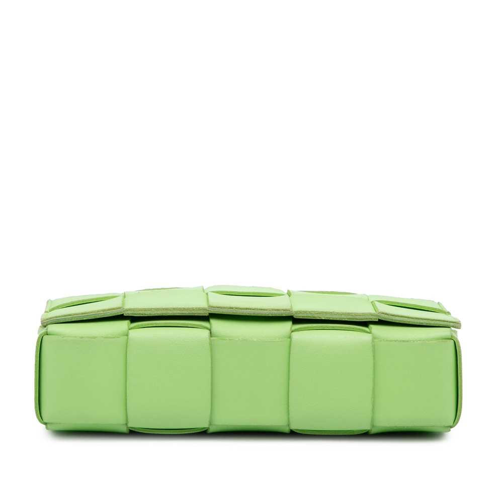 Green Bottega Veneta Intrecciato Cassette Crossbo… - image 5