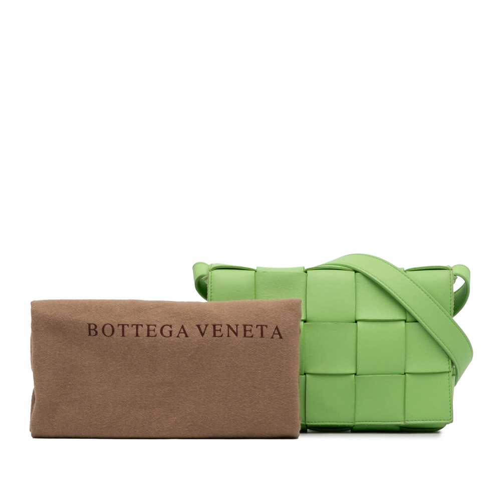 Green Bottega Veneta Intrecciato Cassette Crossbo… - image 7