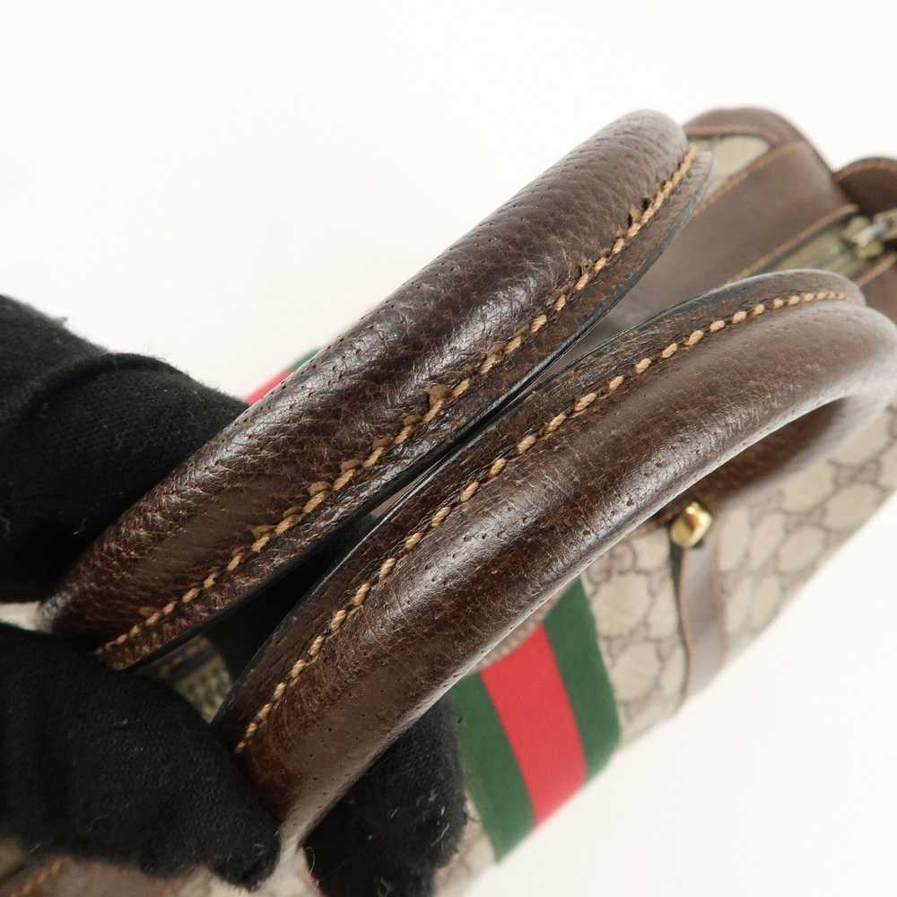 GUCCI Old Gucci Sherry GG Plus Leather 2WAY Bosto… - image 10