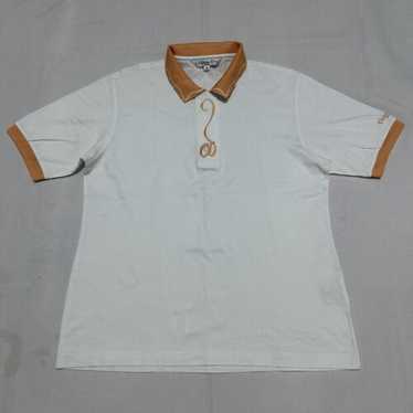 トップス Christian Dior sport side line poloshirt Vintage Christian Dior Sport Mens Large Polo Shirt Peach