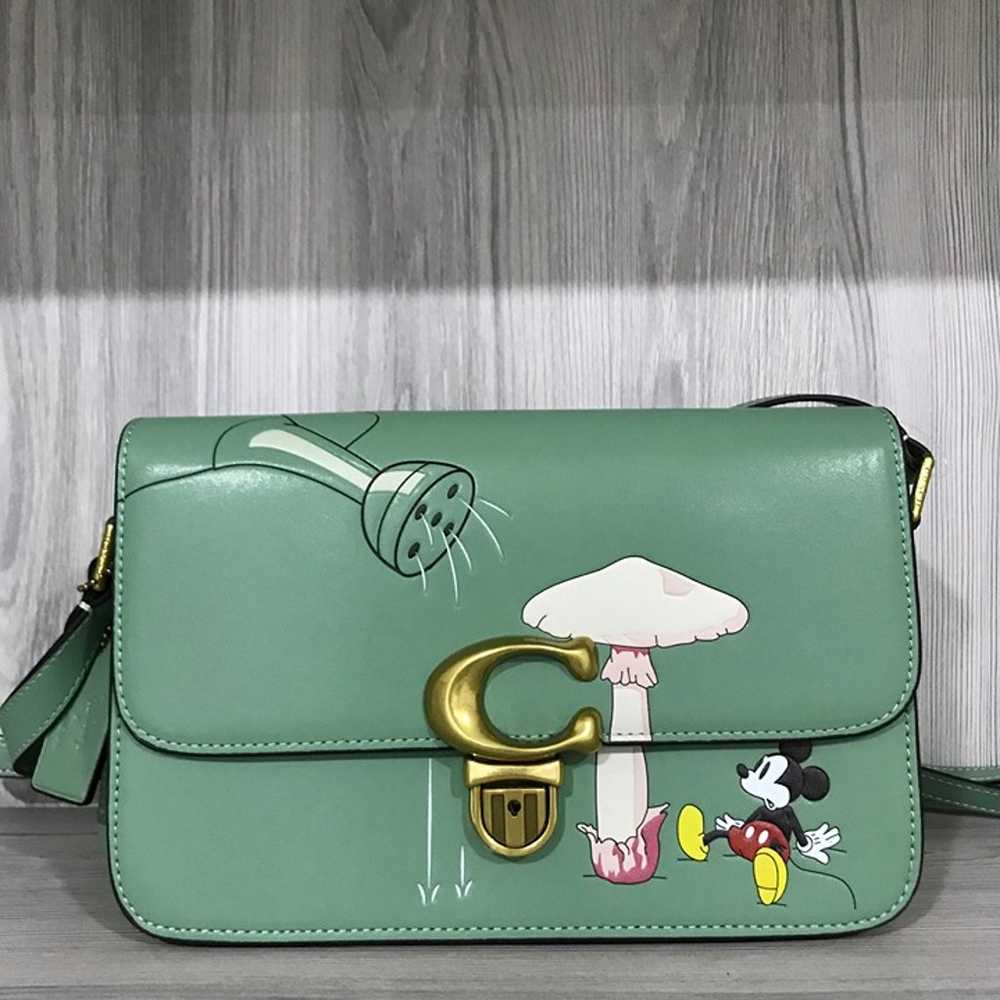 Disney X Coach Studio Shoulder Bag With Mickey Mo… - image 1