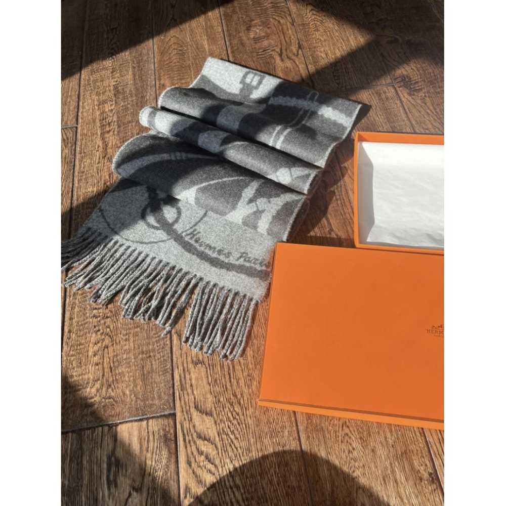 Hermès Cashmere scarf & pocket square - image 5