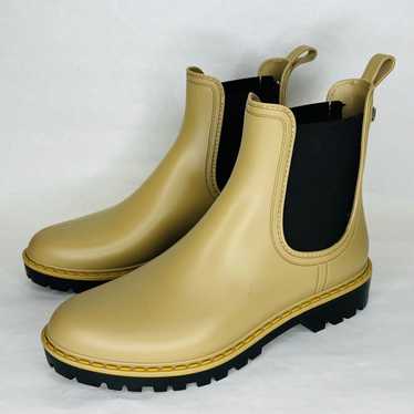 Igor Ladies Rain Boots Ankle Boots Tan Black Lug S