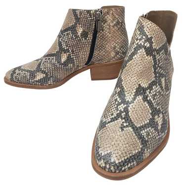 NEW! Vince Camuto Snakeskin Boot Shootie Bootie -… - image 1