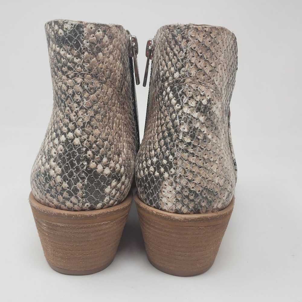 NEW! Vince Camuto Snakeskin Boot Shootie Bootie -… - image 3