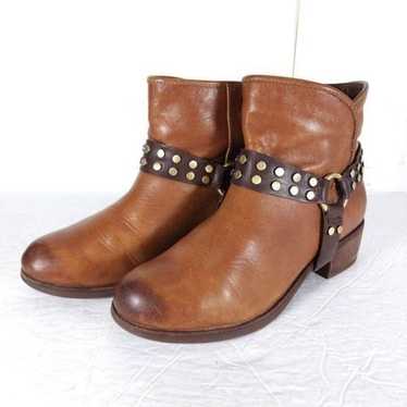 UGG Women's Darling US8 Brown Leather Studded Harn