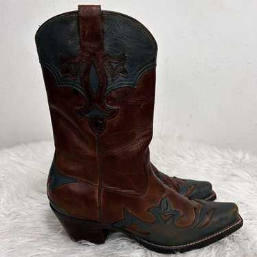Ariat Adelaide Womens 8B Brown Jade Tooled Leather