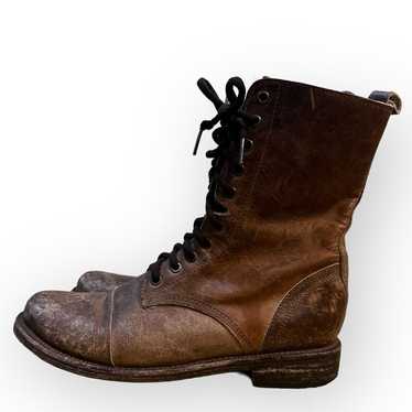 Freebird by Steven Chase Leather Combat Boot Distr