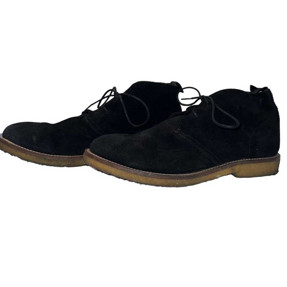 Garment Project black Suede desert boot gum sole … - image 2