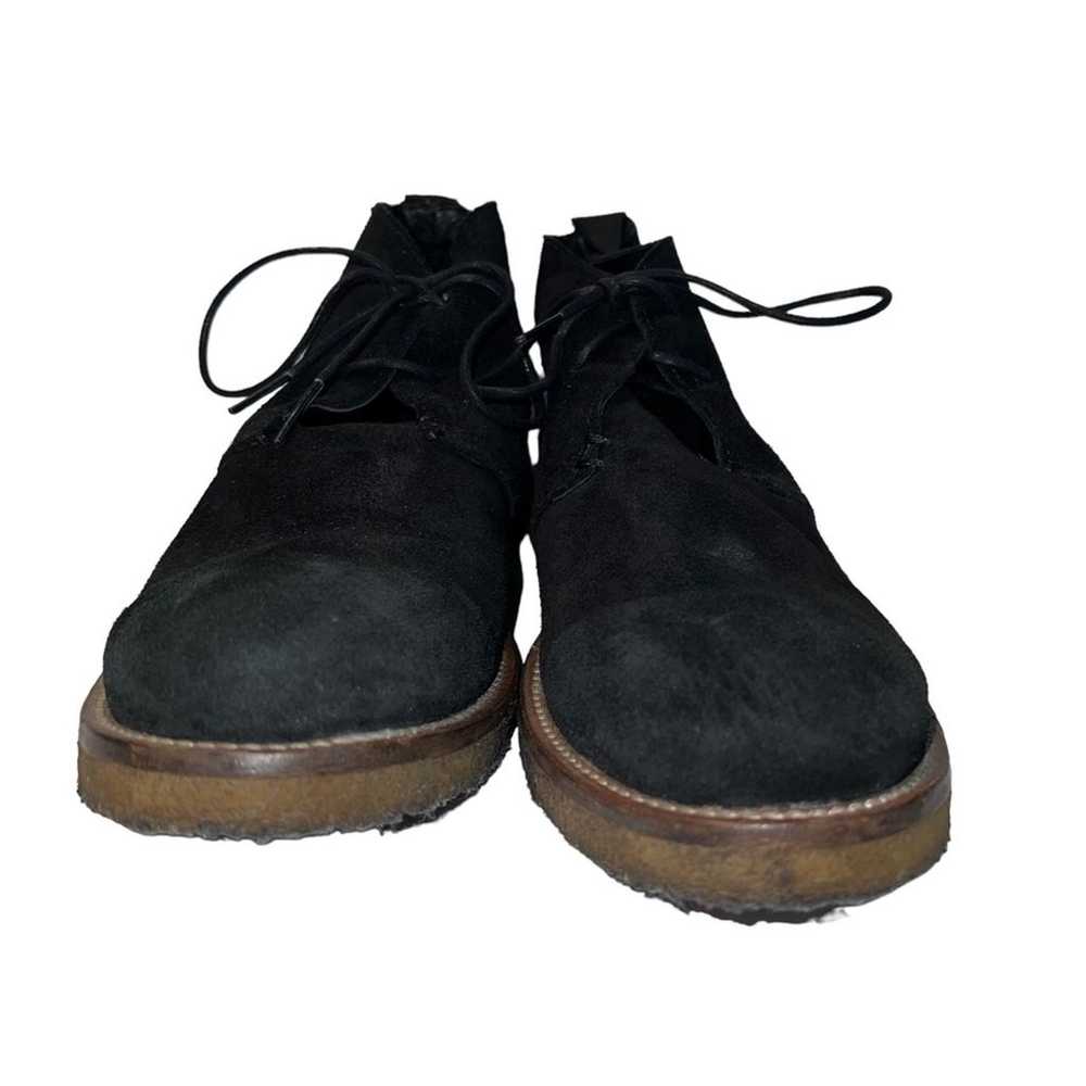 Garment Project black Suede desert boot gum sole … - image 3