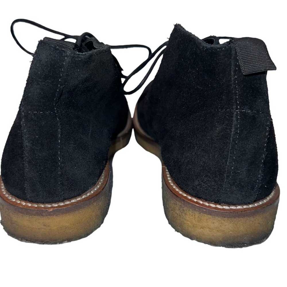 Garment Project black Suede desert boot gum sole … - image 4