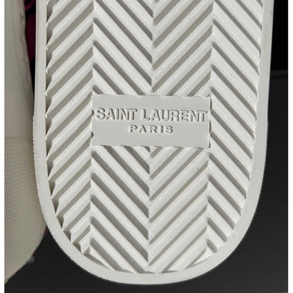 Saint Laurent Leather trainers - image 4