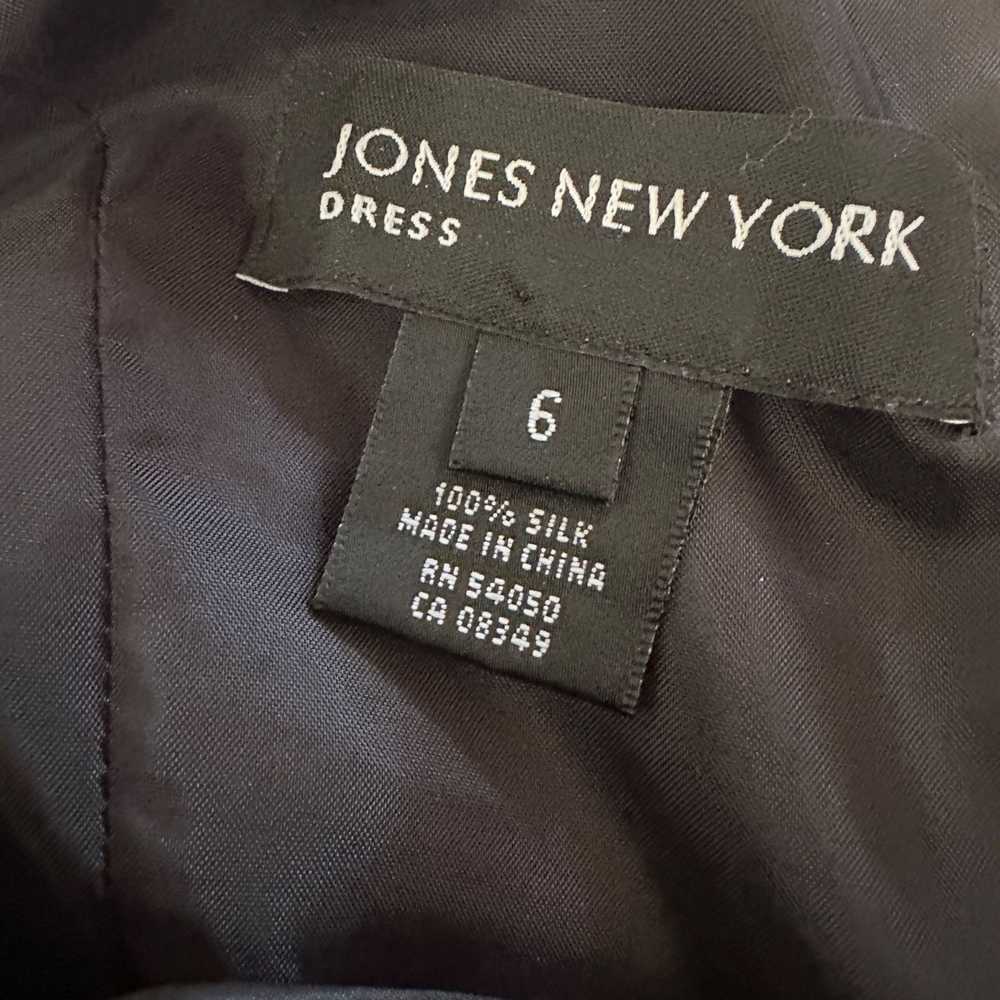 Jones New York Jones New York Silk Black Midi Coc… - image 11