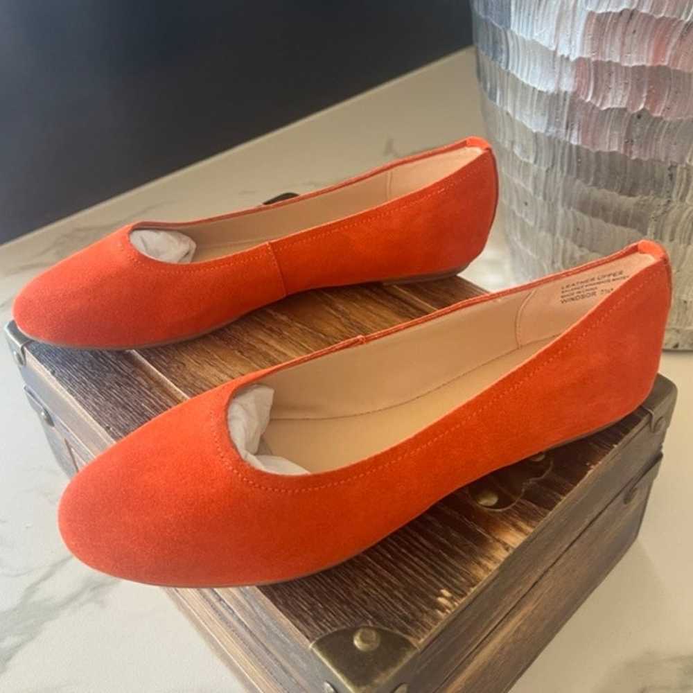 Violet & Red Windsor Ballet Suede Flats in Orange… - image 4