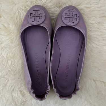 Tory Burch Purple Patent Leather Flats 6.5