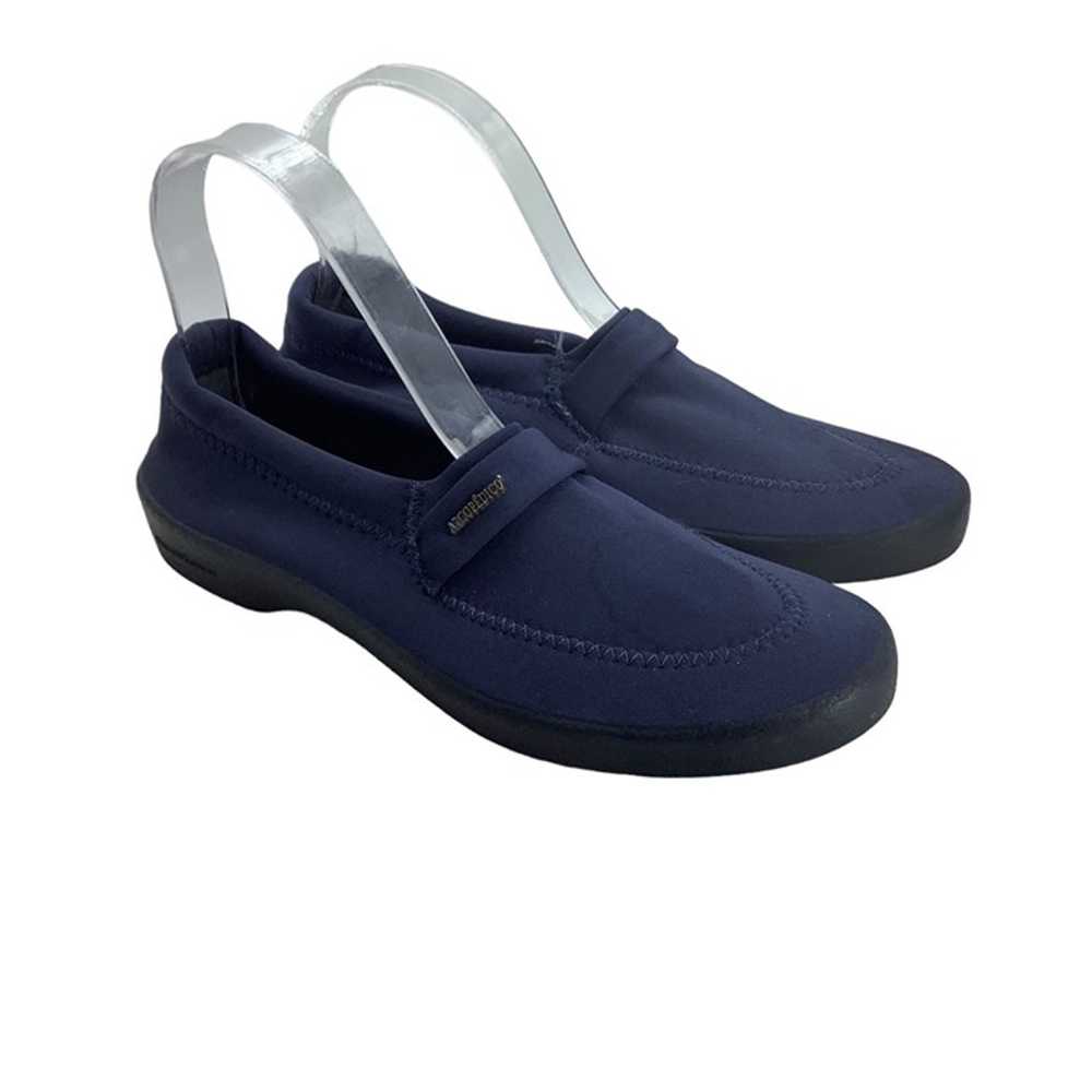 ARCOPEDICO Slip On Shoes Women Size EU38 Navy Blu… - image 1