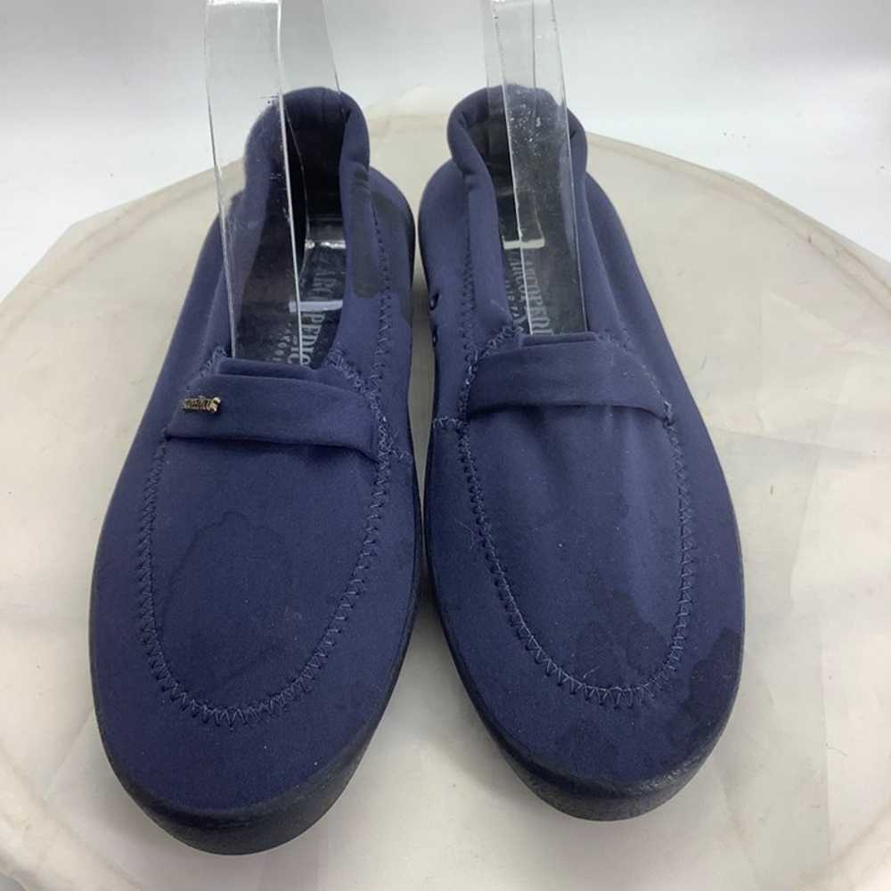 ARCOPEDICO Slip On Shoes Women Size EU38 Navy Blu… - image 5