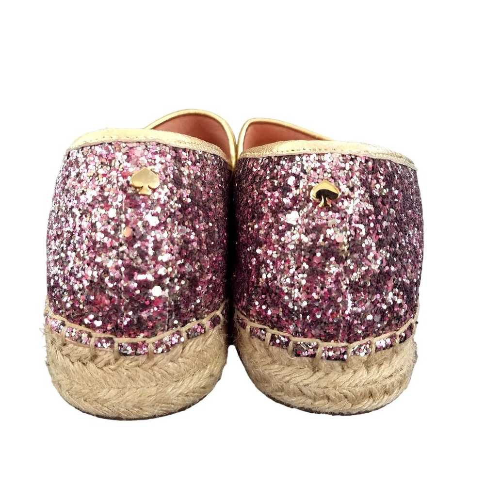 Kate Spade Linds Too Pink Glitter Rose Gold Platf… - image 5