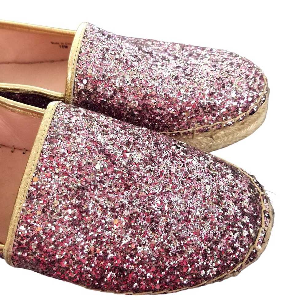 Kate Spade Linds Too Pink Glitter Rose Gold Platf… - image 6