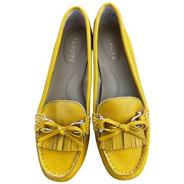 Talbots Everson Tasseled Leather Driving Moccasin… - image 1