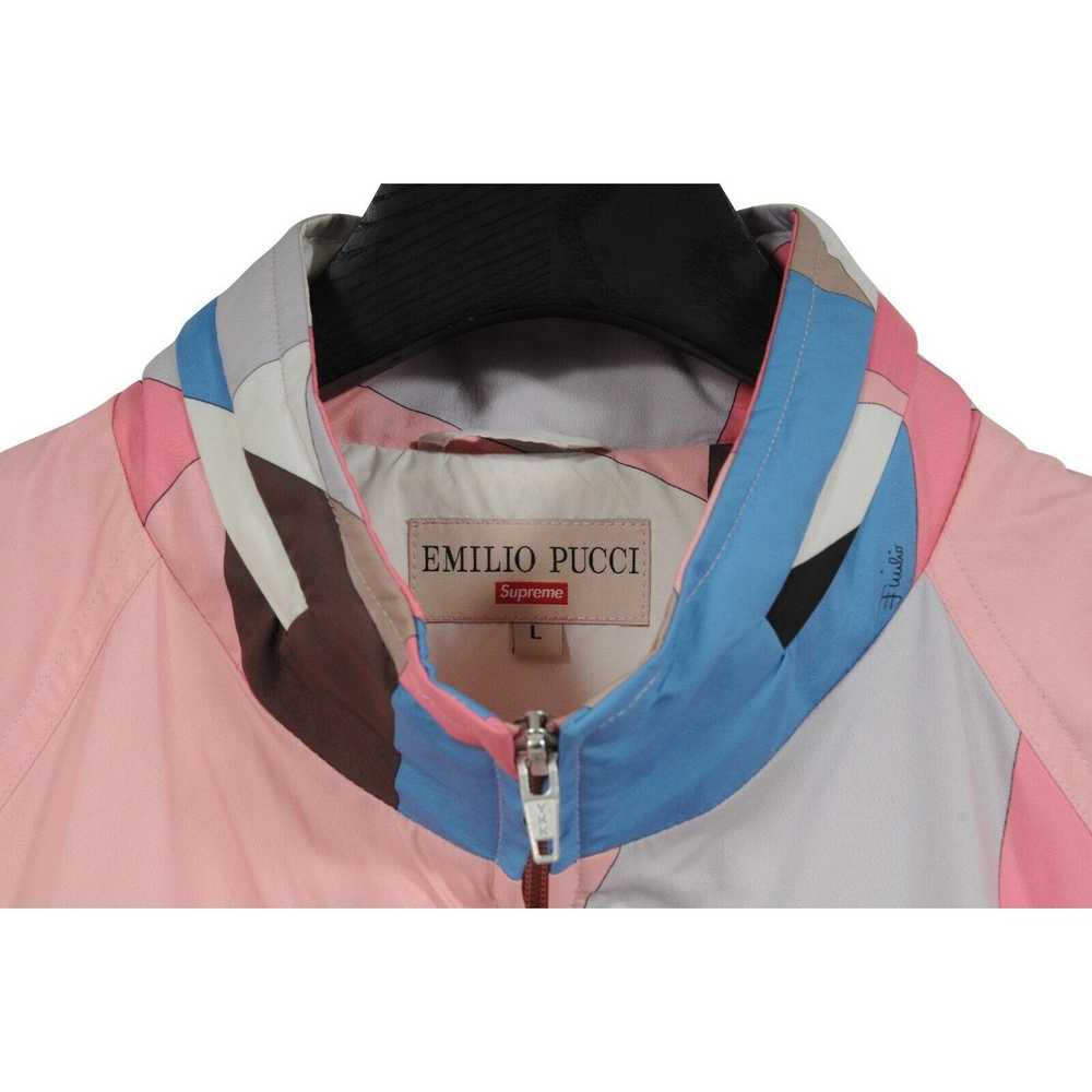 Supreme Emilio Pucci Pink Nylon Sport Hooded Jack… - image 6