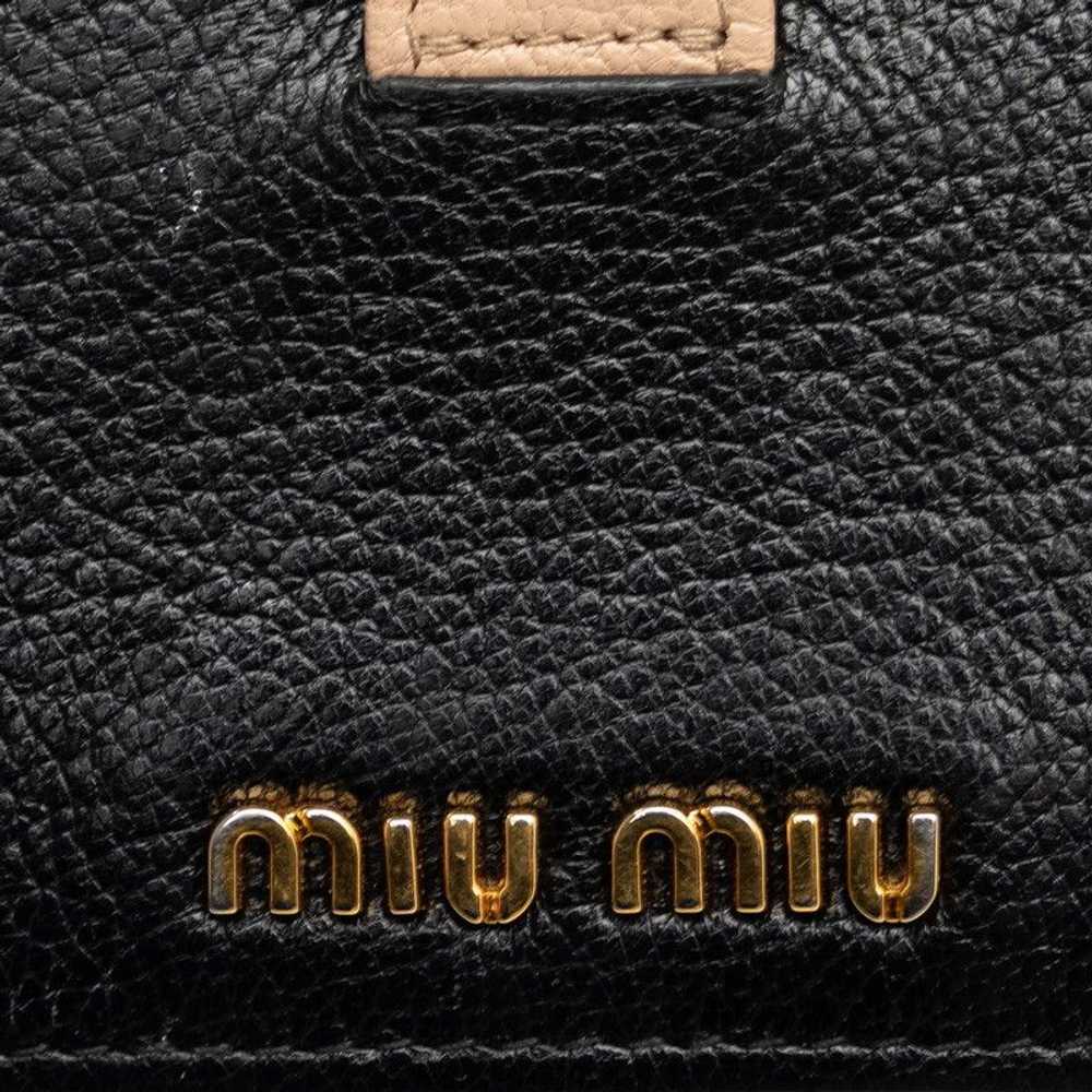 Miu Miu Miu Miu Leather Card Case Leather Card Ca… - image 7