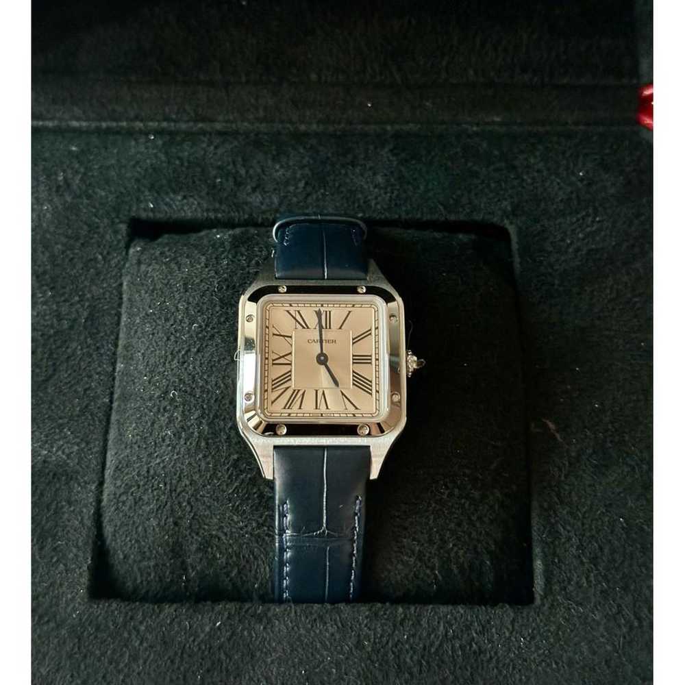 Cartier Santos Dumont watch - image 3