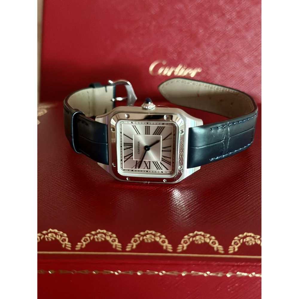 Cartier Santos Dumont watch - image 8